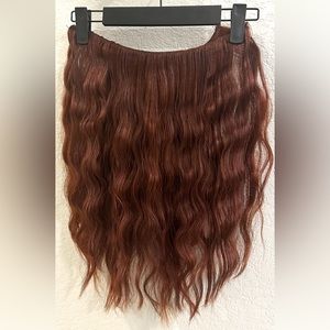 Volume, Remy Hair Medium Auburn Red extensions